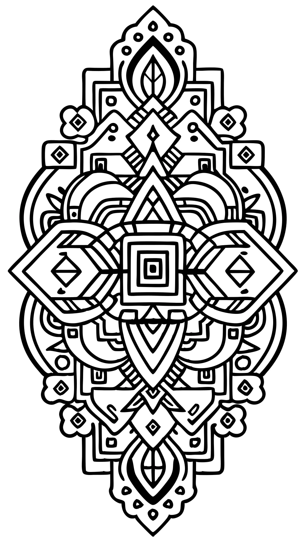 coloring pages abstract